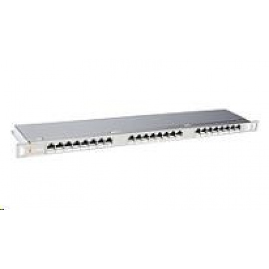 Solarix Patch panel 24xRJ45 CAT6 STP s 0,5U SX24HD-6-STP-SL Solarix Patch panel 24xRJ45 CAT6 STP s 0,5U SX24HD-6-STP-SL