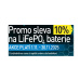 AVACOM A2D2 Baterie pro LiFePO4 12,8V 200Ah M8 (REPT cells)