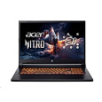 ACER NTB Nitro V 17 (ANV17-I31-774M),Core 7 240H,17.3"FHD,16GB,1TB SSD,RTX 5070,Linux,Black