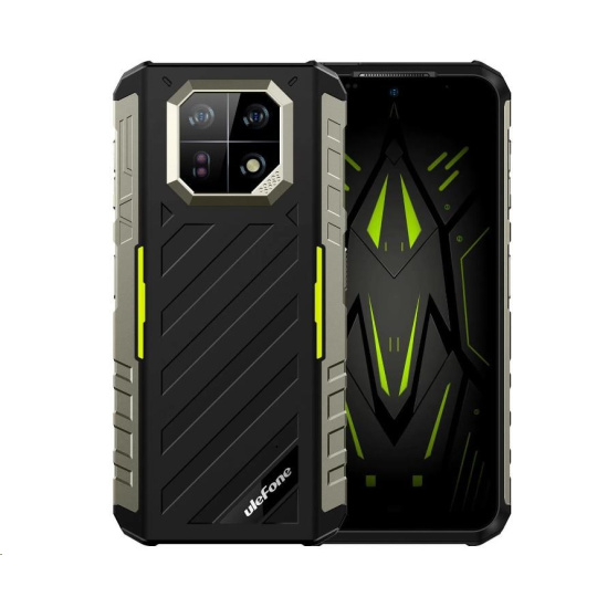 Smartphone Ulefone Armor 22 4G Helio G96 8GB 128GB, Slim, Some Green, [No Charger], EU