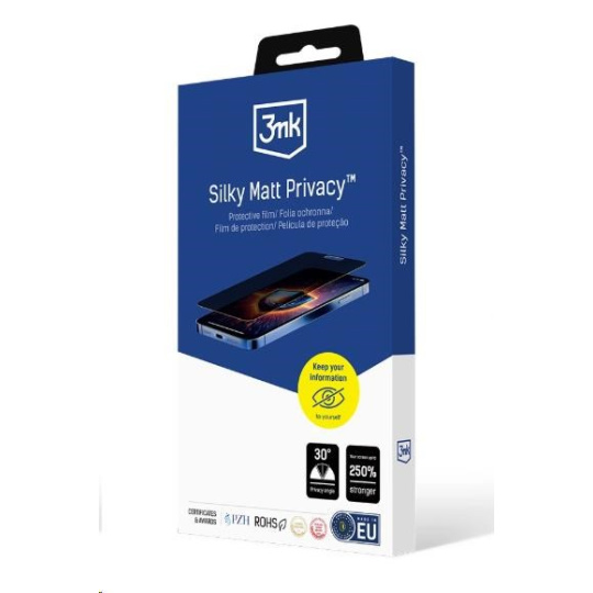 3mk ochranná folie Silky Matt Privacy pro Xiaomi 15T 5G 3mk ochranná folie Silky Matt Privacy pro Xiaomi 15T 5G