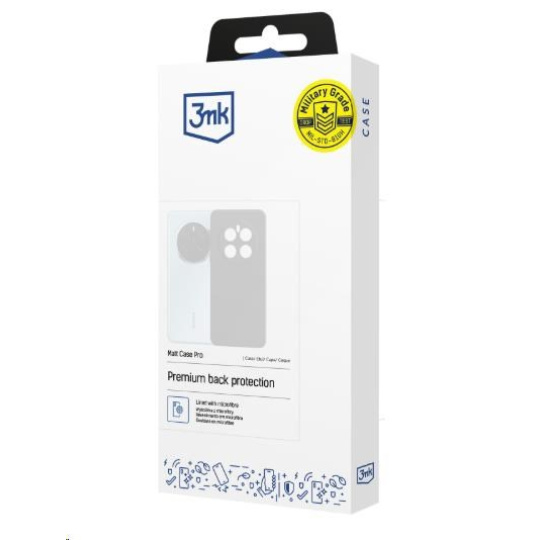 3mk ochranný kryt Matt Case Pro pro Redmi Note 15 5g 3mk ochranný kryt Matt Case Pro pro Redmi Note 15 5g