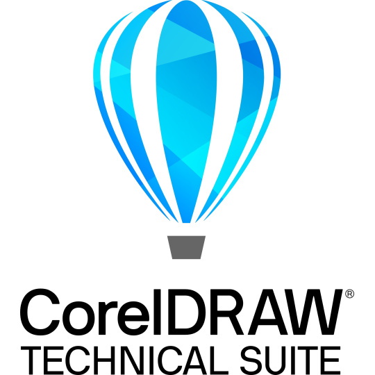 CorelDRAW Technical Suite 2025 Business Perpetual License (incl. 1 Yr CorelSure Maintenance)(251+)