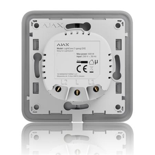 Ajax  LightCore (1-gang) - Relé pro LightSwitch (spínač řazení 1)