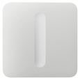 Ajax  SoloButton (Dimmer) - Samostatné stmívatelné tlačítko pro LightSwitch, bílá