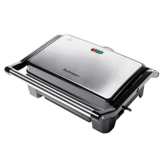 Rohnson panini gril, 800 W, odkapávací miska, zámek rukojeti