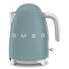 Smeg KLF03EGMEU, rychlovarná konvice, 1,7 l, (7 šálků), 2400 W, styl 50. let, smaragdově zelená Smeg KLF03EGMEU, rychlovarná konvice, 1,7 l, (7 šálků), 2400 W, styl 50. let, smaragdově zelená