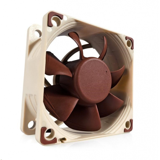 NOCTUA Ventilátor NF-A6x25 5V, 60mm, hnědá NOCTUA Ventilátor NF-A6x25 5V, 60mm, hnědá