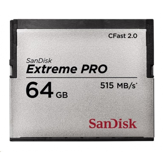 SanDisk CFAST 2.0 64GB Extreme Pro (515 MB/s) SanDisk CFAST 2.0 64GB Extreme Pro (515 MB/s)