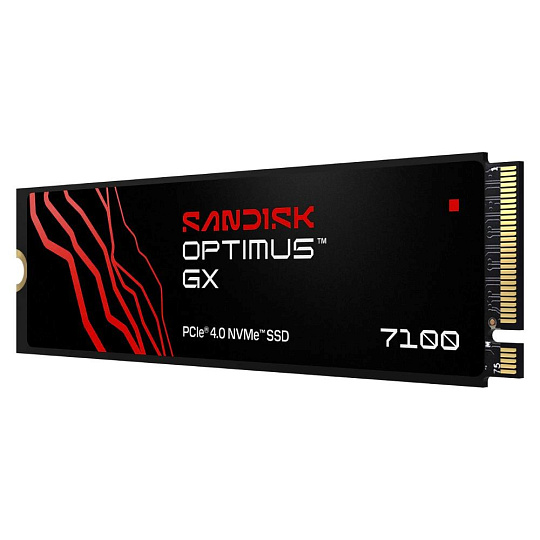 SANDISK SSD OPTIMUS GX 7100 NVMe 4TB PCIe, Gen4, (R:7250, W:6900MB/s) SANDISK SSD OPTIMUS GX 7100 NVMe 4TB PCIe, Gen4, (R:7250, W:6900MB/s)
