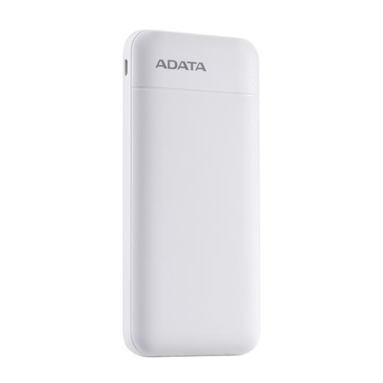 ADATA powerbanka C100, 10000mAh, Bílá ADATA powerbanka C100, 10000mAh, Bílá