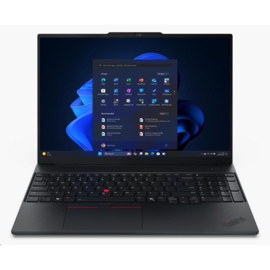 LENOVO NTB ThinkPad E16 G3 - Ultra 5 225U,16" WUXGA IPS,16GB,512SSD,HDMI,Int- Intel,W11P,3Y Onsite
