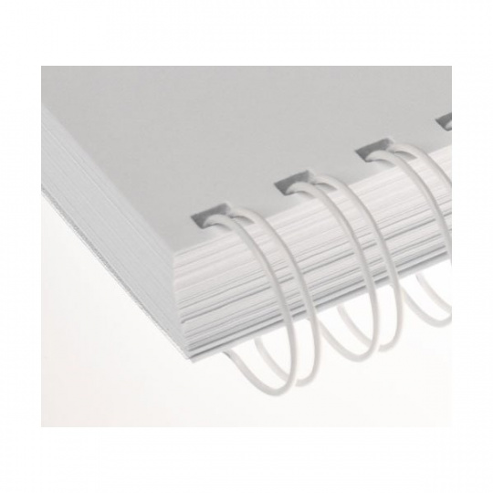 Kovové chrbty RENZ (2/1") 32 biela Kovové chrbty RENZ (2/1") 32 biela