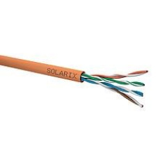 Instalační kabel Solarix UTP, Cat5E, drát, LSOHFR B2ca s1, d0, a1 box 305m SXKD-5E-UTP-LSOHFR-B2ca