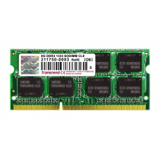 SODIMM DDR3 8GB 1333MHz TRANSCEND 2Rx8 CL9