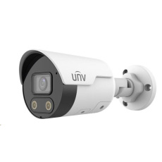 Uniview IPC2125SB-ADF28KMC-I0, 4,7Mpix, H.265, zv.2,8 mm (112,9°), PoE, Mic.reproduktor, IR 30 m, biele osvetlenie, MicroSDXC, IP67