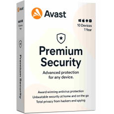 _Nový Avast Premium Security Multi-Device 1 licencia na 12 mesiacov (až 10 počítačov)