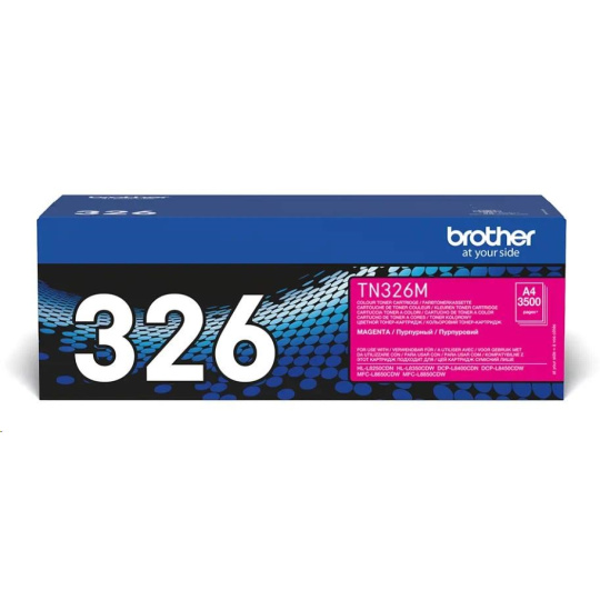 Toner BROTHER TN-326M Laserový spotrebný materiál - 3500 strán za minútu - pre DCP-L8450CDW