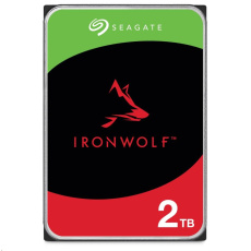 SEAGATE HDD 2TB IRONWOLF (NAS), 3.5", SATAIII, 5400 RPM, Cache 256MB