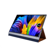 ASUS LCD 15.6" lesklý MQ16AH portable ZENSCREEN OLED 1920x1080 1ms 60Hz 360cd miniHDMI 2xUSB-C Auto-Rotate