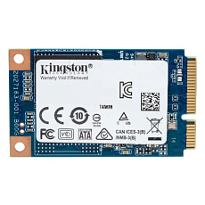 Kingston SSD Industrial 512GB SATA mSATA (R:550, W:510MB/s)