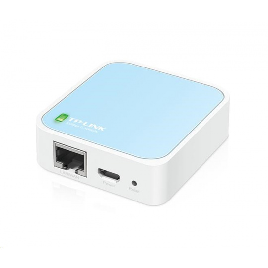 TP-Link TL-WR802N WiFi4 router (N300, 2,4GHz, 1x100Mb/s LAN/WAN, 1xmicroUSB)