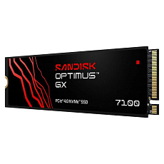 SANDISK SSD OPTIMUS GX 7100 NVMe 4TB PCIe, Gen4, (R:7250, W:6900MB/s) SANDISK SSD OPTIMUS GX 7100 NVMe 4TB PCIe, Gen4, (R:7250, W:6900MB/s)