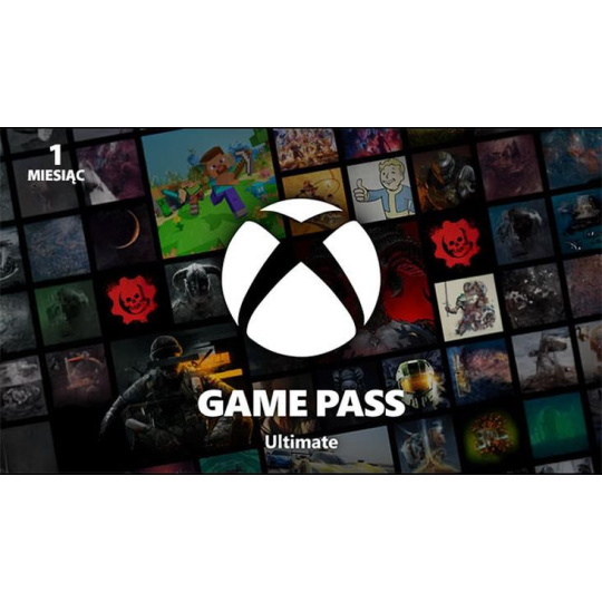 Game Pass Ultimate - 1 miesiąc (XSX/XSS/XboxOne/PC/Chmura) Game Pass Ultimate - 1 miesiąc (XSX/XSS/XboxOne/PC/Chmura)