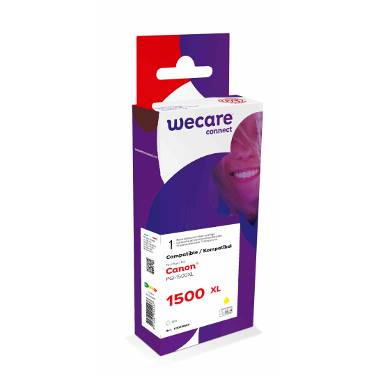 <p>WECARE ARMOR kazeta pre CANON, MAXIFY MB2050, 2350,2750 Yellow (PGI1500XLY) 12ml, 1030 str</p>