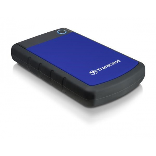 Externý pevný disk TRANSCEND 2,5" USB 3.1 StoreJet 25H3B, 1 TB, modrý (odolný voči nárazom)