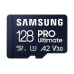 Samsung micro SDXC 128GB PRO Plus + SD adaptér