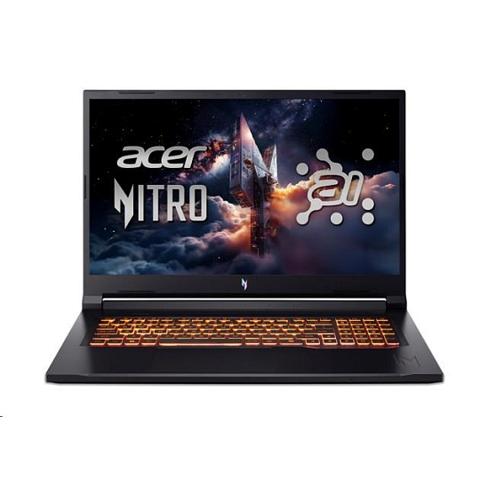 ACER NTB Nitro V 17 AI (ANV17-41-R3A0),Ryzen 7 260,17.3"FHD,16GB,1TB SSD,RTX 5050,W11H,Black ACER NTB Nitro V 17 AI (ANV17-41-R3A0),Ryzen 7 260,17.3"FHD,16GB,1TB SSD,RTX 5050,W11H,Black
