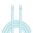 VERBATIM Kabel Sync & Charge SoftTouch USB-C, 100W, 120cm, modrá