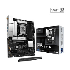ASRock MB Sc LGA1851 B860 Rock WiFi 7, Intel B860, 4xDDR5, 1xHDMI, WiFi, ATX ASRock MB Sc LGA1851 B860 Rock WiFi 7, Intel B860, 4xDDR5, 1xHDMI, WiFi, ATX