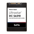 Western Digital Ultrastar® SSD 480 GB (HBS3A1948A7E6B1) DC SA210 SFF-7 7.0MM SATA TLC RI BICS3 TCG, DW/D R 0.1/S 0.7