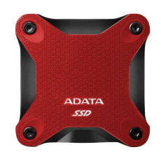 ADATA Externí SSD 2TB SD620, USB Micro-B, USB 3.2 Gen 2, R:520/W:460MB/s, červená