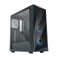 Cooler Master case CMP 520, ATX, Průhledná bočnice, 3x 120mm ARGB Fan, Černá