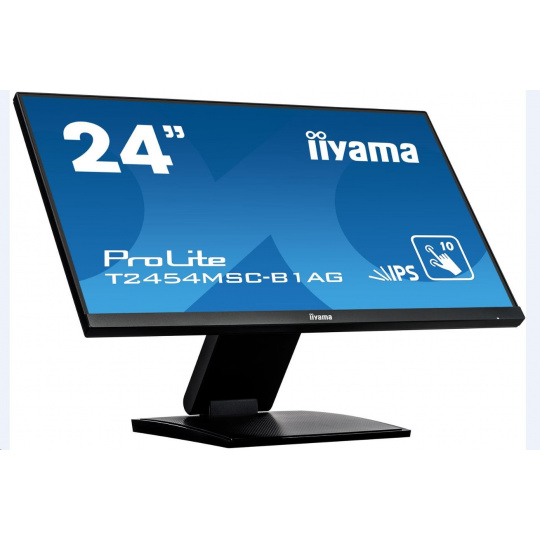 Dotykový monitor Iiyama ProLite T2454MSC-B1AG, 60 cm (23,6''), CAP 10-touch, Full HD, čierny