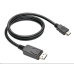 C-TECH DisplayPort/HDMI kábel, 3 m, čierny