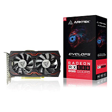 ARKTEK VGA  AMD Radeon RX 580 8GB V4, RX 580, 8GB GDDR5, 1xDP, 1xHDMI, 1xDVI