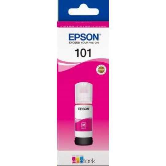 Fľaštička s atramentom EPSON 101 EcoTank Magenta s objemom 70 ml