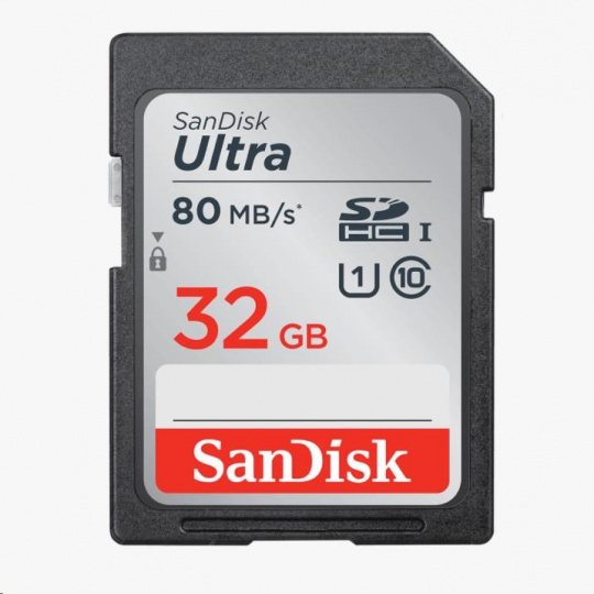 Karta SanDisk SDHC Ultra 32 GB (100 MB/s Class 10 UHS-I)