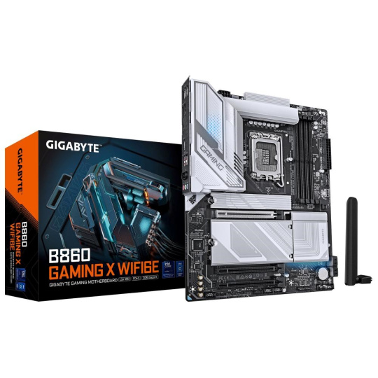 BAZAR - GIGABYTE MB Sc LGA1851 B860 GAMING X WIFI6E, Intel B860, 4xDDR5, 1xUSB4, 1xDP, 1xHDMI, WiFi, ATX - Po opravě (Ko BAZAR - GIGABYTE MB Sc LGA1851 B860 GAMING X WIFI6E, Intel B860, 4xDDR5, 1xUSB4, 1xDP, 1xHDMI, WiFi, ATX - Po opravě (Ko