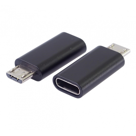 Adaptér PremiumCord USB-C samica - USB 2.0 Mikro-B/muž