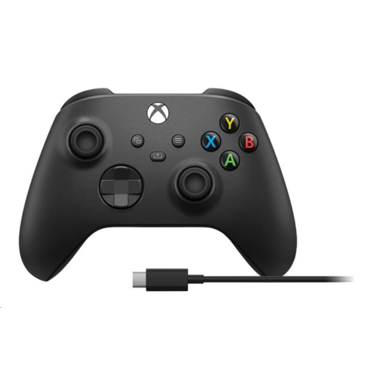 Xbox Wireless Controller černý + USB-C kabel Xbox Wireless Controller černý + USB-C kabel
