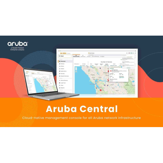 Aruba Central On-Premises Switch 25xx/6100 Foundation 3 year Subscription E-STU