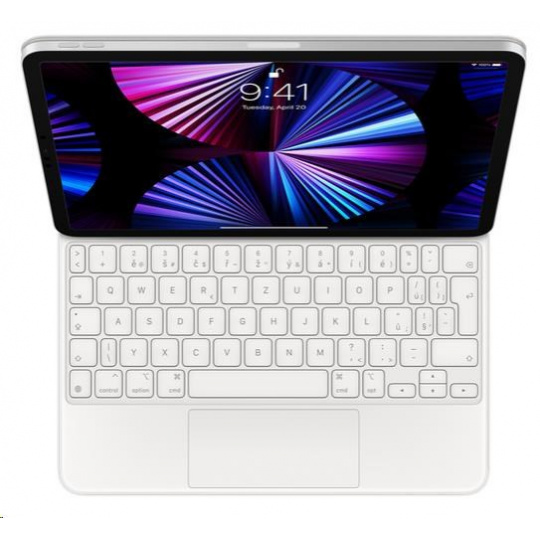 APPLE Magic Keyboard pro iPad Air 11" (2024) / iPad Pro 11" / iPad Air (4. a 5. gen.) - česká - biela