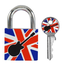 Master Lock Visací zámek z pevného hliníku 3430EURDGUITAR - 30mm Master Lock Visací zámek z pevného hliníku 3430EURDGUITAR - 30mm