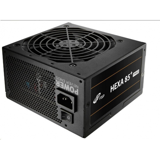 Napájací zdroj Fortron 450W HEXA 85+ PRO 450, plný rozsah, ATX, Bronze, DC/DC