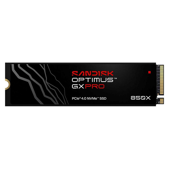 SANDISK SSD OPTIMUS GX PRO 850X NVMe 4TB PCIe, Gen4, (R:7300, W:6300MB/s) SANDISK SSD OPTIMUS GX PRO 850X NVMe 4TB PCIe, Gen4, (R:7300, W:6300MB/s)